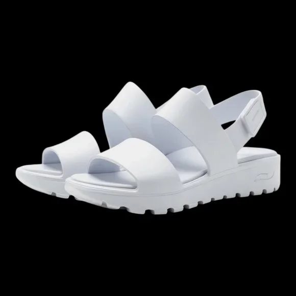 Skechers Women's Foamies Arch Fit Comfort Sandals Dream Day- White Size 8,9, 10. - Picture 5 of 15